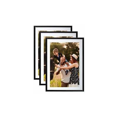  Lot de 3 cadres photo Galeria - Format A4 - Noir
