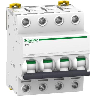 SCHNEIDER Acti9, iC60L disjoncteur 4P 10A courbe k - A9F95410