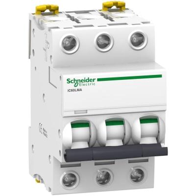 SCHNEIDER ELECTRIC Acti9, iC60L disjoncteur &agrave; d&eacute;clenchement instantan&eacute; courbe MA 3P 10A