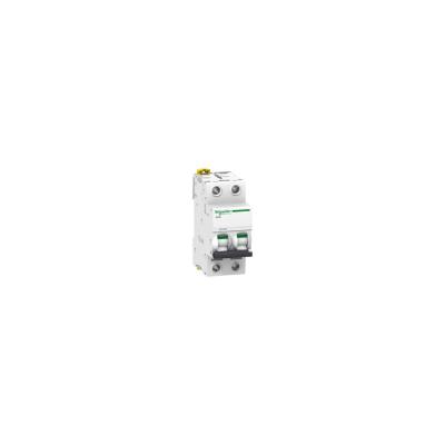 SCHNEIDER ELECTRIC Acti9, iC60N disjoncteur 2P 10A courbe C - A9F77210