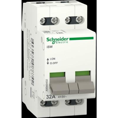 SCHNEIDER ELECTRIC Sectionneur Schneider 4P 32A sectionneur 2 modules A9S60432
