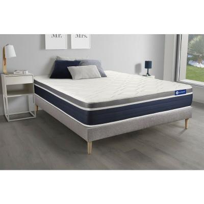 ACTISOM Ensemble matelas + sommier -  - ACTILATEX CONFORT - 26cm - Latex - Ferme