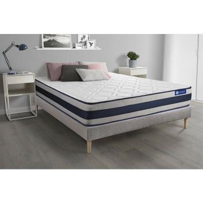 ACTISOM Matelas + sommier 140x190 m&eacute;moire de forme  - Actimemo ergo