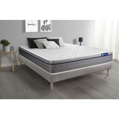 ACTISOM Matelas + sommier 140x190 m&eacute;moire de forme  - Actimemo zen
