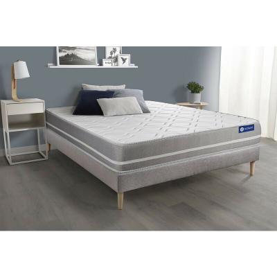 ACTISOM Matelas + sommier 160x200 ressorts ensach&eacute;s  - Actiflex touch
