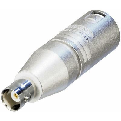NEUTRIK Adaptateur XLR  NA2MBNC XLR m&acirc;le - BNC femelle 1 pc(s) - argent