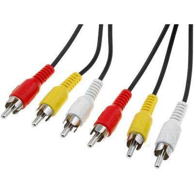 WENTRONIC CABLE RCA AUDIO VIDEO 3 rca vers 3 rca 5 m