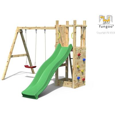 FUNGOO Aire de jeux funny 3 + balan&ccedil;oire double -   Funny 3