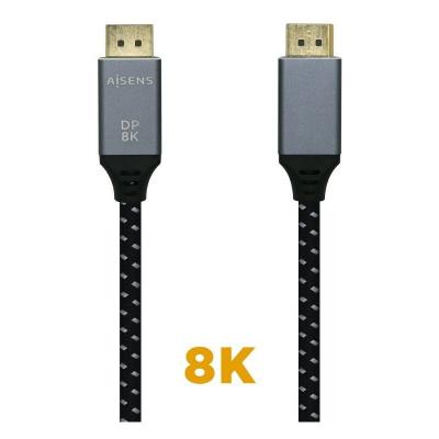 AISENS C&acirc;ble DisplayPort  - 3 m - Noir/Gris