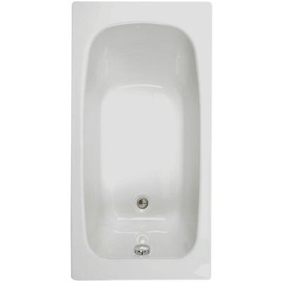 Allibert - Baignoire gain de place Flavis 120 x 70 cm - Blanc brillant