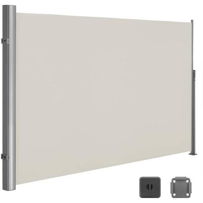 SONGMICS Brise-vue lat&eacute;ral extensible 3 x 2 m beige 