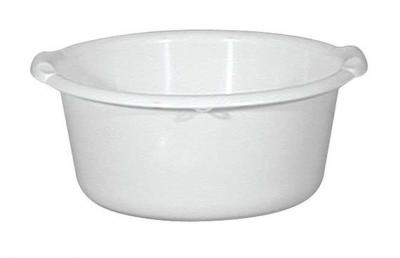 ALUMINIUM ET PLASTIQUE  - Bassine ronde 14 l - blanc