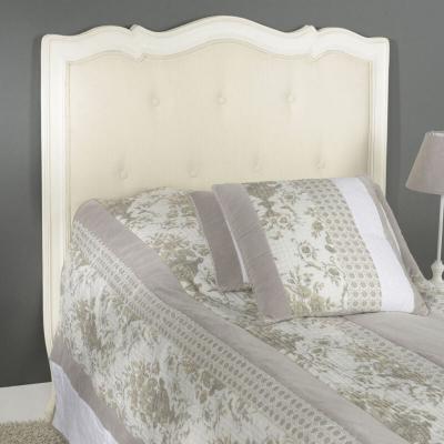 HELLIN T&ecirc;te de lit Murano 90 cm - Amadeus - Blanc - Bois