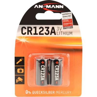 ANSMANN Pile photo CR-123A lithium  CR17335 1375 mAh 3 V 2 pc(s)
