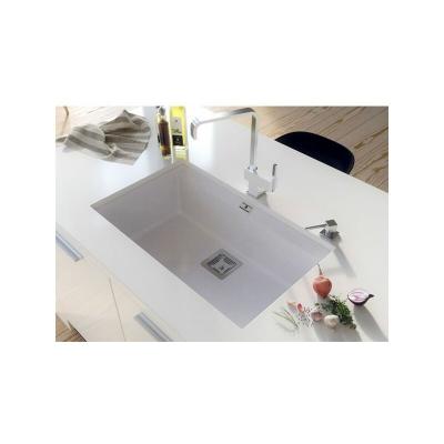 HELIKA Vier granit blanc Aquasanita delis 1 grand bac - blanc