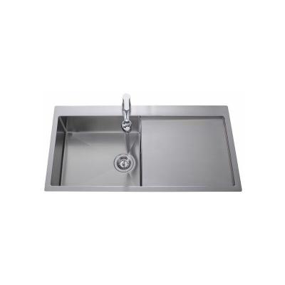 Evier inox Aquasanita LUNY 1 grand bac 1 &eacute;gouttoir Droite