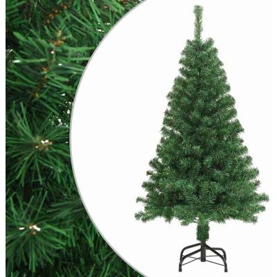 Arbre de no&euml;l artificiel avec branches &eacute;paisses vert 150 cm pvc