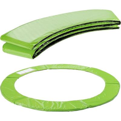 AREBOS Trampoline Couverture de Bord Coussin de Protection 244 cm Vert clair - 