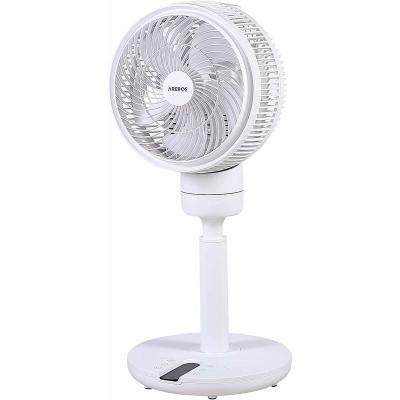 AREBOS Ventilateur de table  55W 4 vitesses Blanc - Blanc