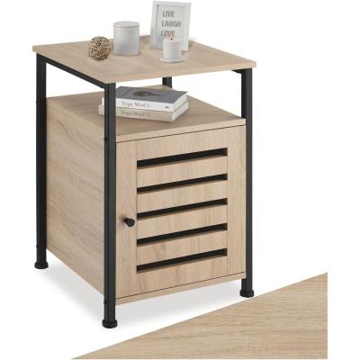 Armoire d&acute;appoint CORK Meuble de rangement Style Vintage