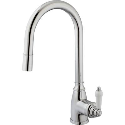 ESSEBAGNO Ascott mitigeur &eacute;vier &agrave; douchette chrom&eacute; - Chrom&eacute;