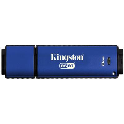 ATELIERS 28 Cl&eacute; usb Kingston Vault Privacy 3.0 8 Go Bleue