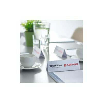 AVERY  Lot de 40 chevalets porte-nom  papier 120 x 45 mm