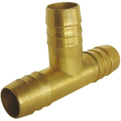 SOMATHERM Raccord cannel&eacute; T&eacute; &eacute;gal - Pour tuyau d'arrosage &Oslash;15 ou 16mm - brut