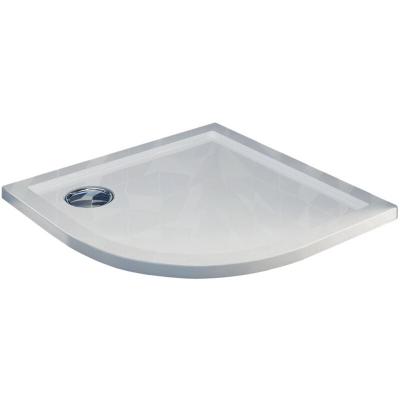 IDRALITE Receveur de douche 90x90x4 cm arrondie acrylique mod. Flower UltraSlim