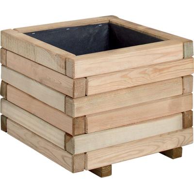 CERLAND Jardini&egrave;re carr&eacute;e en bois stockholm 40