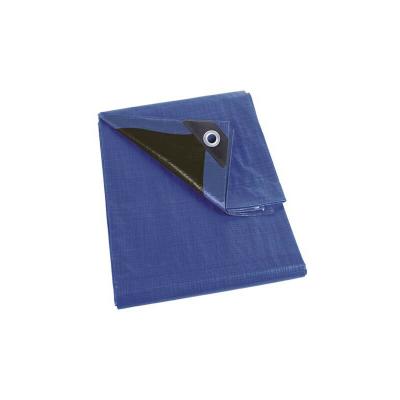 PEREL B&acirc;che - Bleu/Noir - Tr&egrave;s R&eacute;sistant - 5 X 5 M