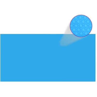VIDAXL  b&acirc;che de piscine rectangulaire 732 x 366 cm pe bleu 90679