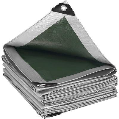 WOLTU B&acirc;che de Protection pour Piscine -  - 5x6m - Gris - &Eacute;tanche et Ind&eacute;chirable