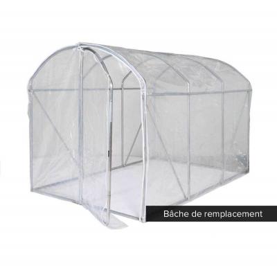 JANY B&acirc;che serre mara&icirc;ch&egrave;re - Blanc - 21m&sup2; - 3.5x6m 