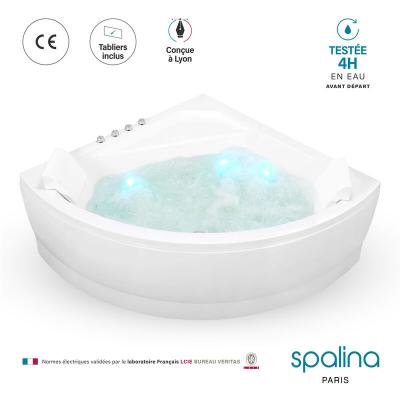 Baignoire baln&eacute;o d'angle selonia wave l140xl140xh58cm, by spalina