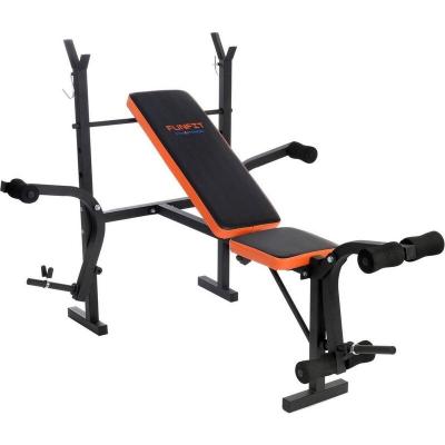 VIKING CHOICE Banc de musculation -  - R&eacute;glable - Rouge - Noir - Multi-positions rouge