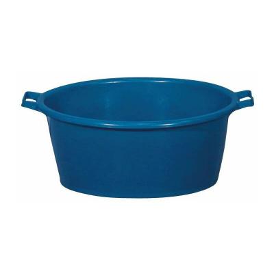 ALUMINIUM ET PLASTIQUE  RIVBQOV70 Baquet Ovale Plastique Bleu 70 L