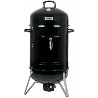 BBQ TORO Bbq9 charbon de bois baril &agrave; grillades acier noir
