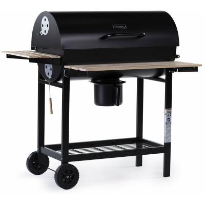 HABITAT ET JARDIN barbecue charbon de bois king - 95 x 63 x 105 cm - noir 