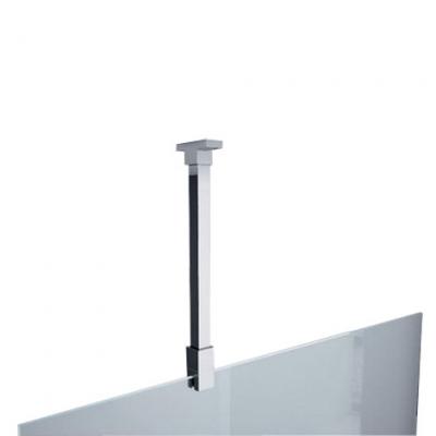 NOVELLINI Kit de fixation plafond pour paroi de verre 6 et 8 mm - Chrom&eacute;