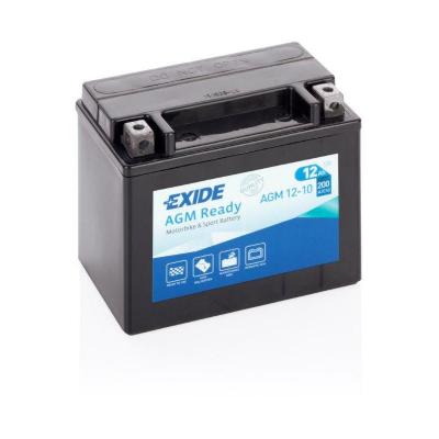 EXIDE Batterie  MOTO AGM12-10 12 V 10 AH 150 AMPS EN