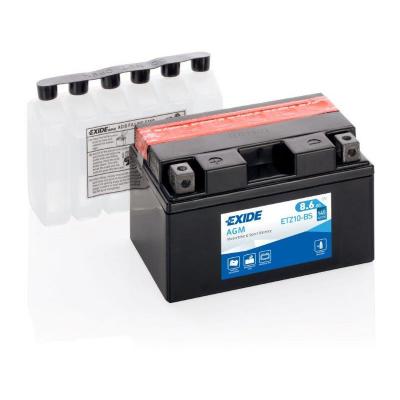 EXIDE Batterie moto  ETZ10-BS YTZ10-BS 12v 8.6ah 190A