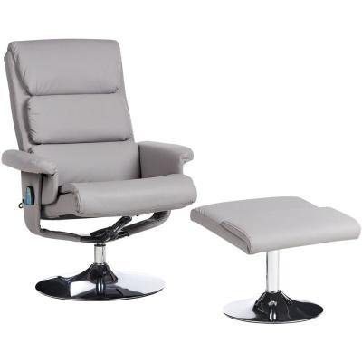 BELIANI Chaise de bureau massant grise legend 85305
