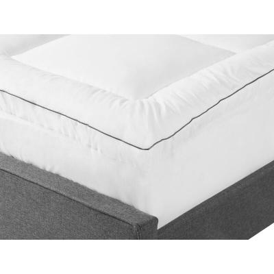 BELIANI Surmatelas en coton cir&eacute; 140 x 200 cm MULHACEN