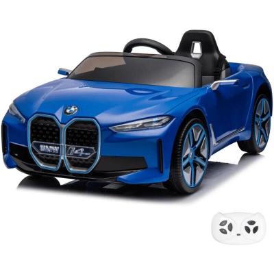 VROOOMY Bmw I4 Voiture Electrique Enfant 12v Avec T&eacute;l&eacute;commande 0-6 Ans