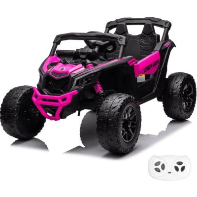 VROOOMY Buggy &Eacute;lectrique Can-Am Maverick R 12v - Rose
