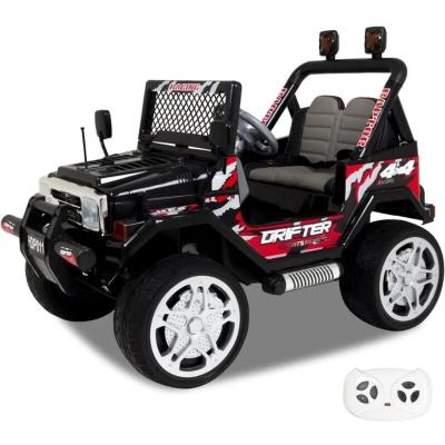 VROOOMY Berghoff - Jeep Drifter Voiture &Eacute;lectrique pour Enfants 12V - Noir