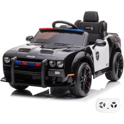 VROOOMY Voiture De Police Enfants Dodge Charger Srt 12v - Noir
