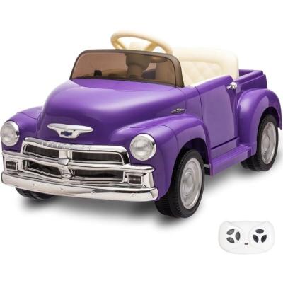VROOOMY Berghoff - Voiture Enfants 12V - Chevrolet 3100 - 1 &agrave; 6 ans - Violet