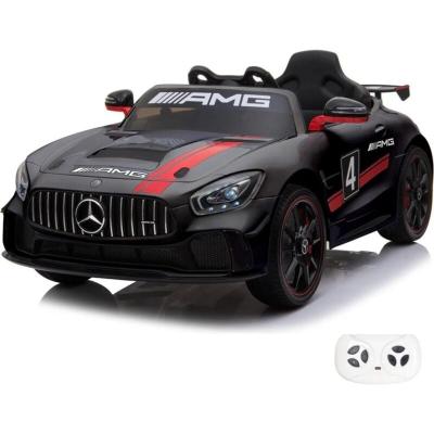 VROOOMY Voiture Enfants Mercedes Amg Gt4 12v - Noir